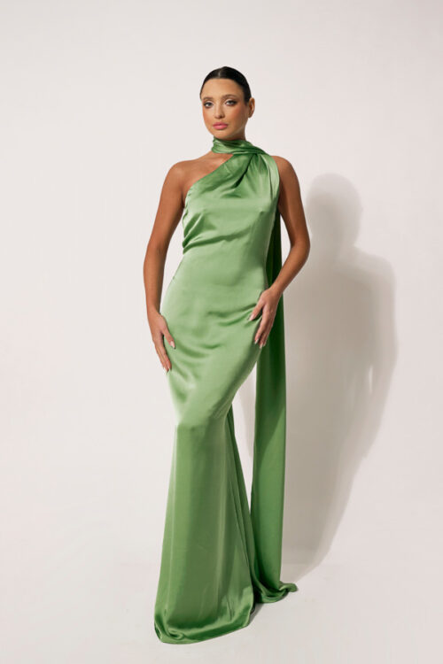 Erya Camelia Dress in Mint - Image 1