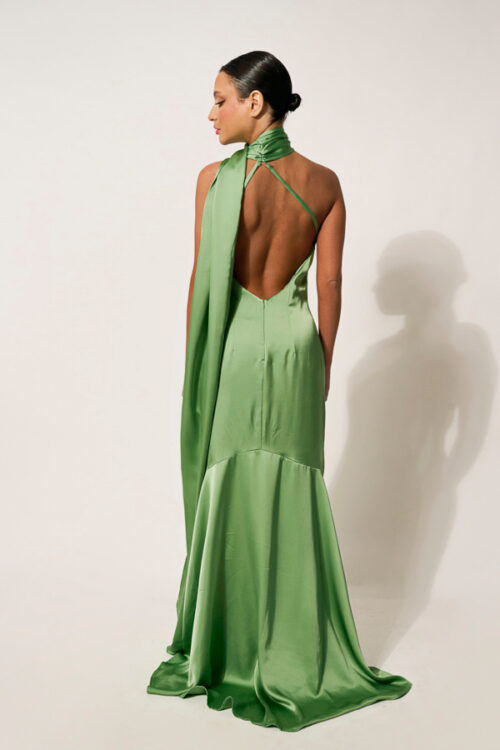 Erya Camelia Dress in Mint - Image 2