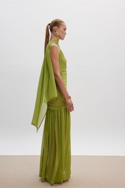 Ciel Concept Eliza Lime Dress - Image 2