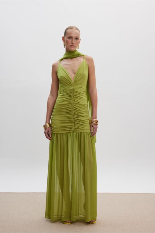 Ciel Concept Eliza Lime Dress - Image 3