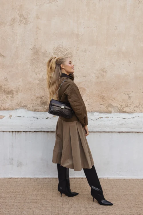 Clic Jewels NEIRA MEDIUM (dark brown croco genuine leather) - Image 2