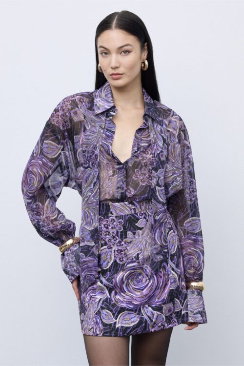 Ciel Concept Mosaic Mauve Anthesis Shirt - Image 1