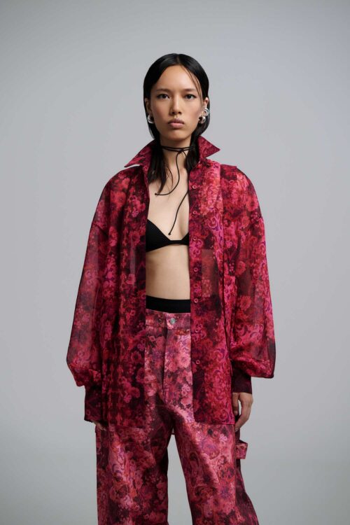 Iraida Evita Oversized Shirt - Image 1