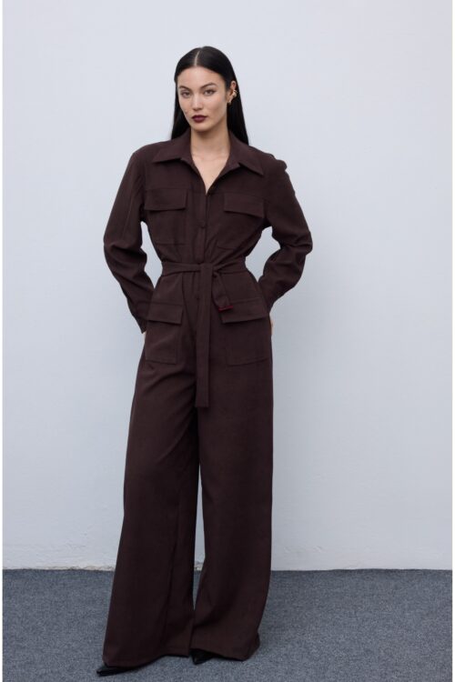 Ciel Concept Weekend's Jumpsuit Brown - Image 1