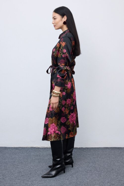 Ciel Concept Winter Bloom Shirtdress - Image 3