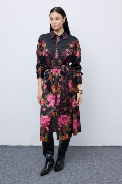 Ciel Concept Winter Bloom Shirtdress - Image 1