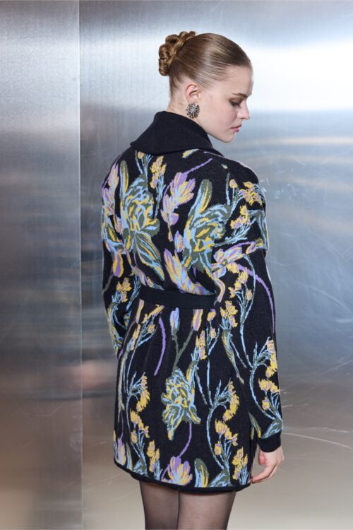 Ciel Concept Disco Flower Knit Cardigan - Image 2