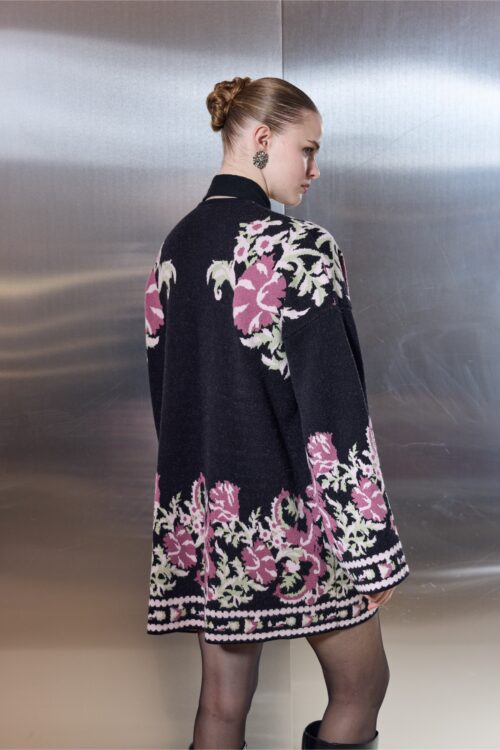 Ciel Concept Winter Blossom Knit Cardigan - Image 2