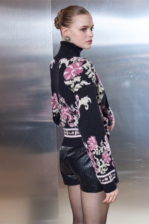 Ciel Concept Winter Blossom Knit Sweater - Image 2