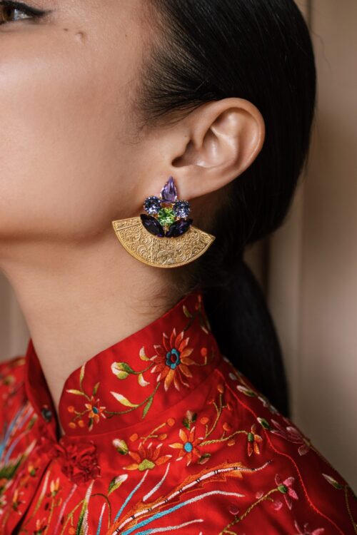 Mesmerize Ember Earrings - Image 2