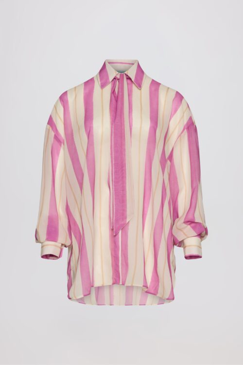 Ciel Concept Pink Stripped Shirt - Image 2