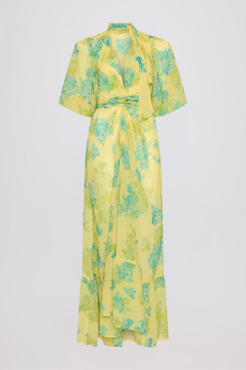 Ciel Concept Lime Petals Kimono - Image 1