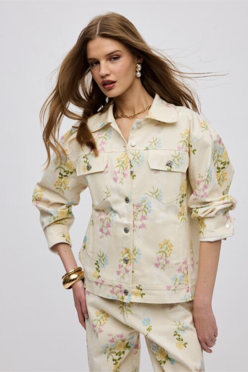 Ciel Concept Butter Blossom Jean Jacket - Image 1