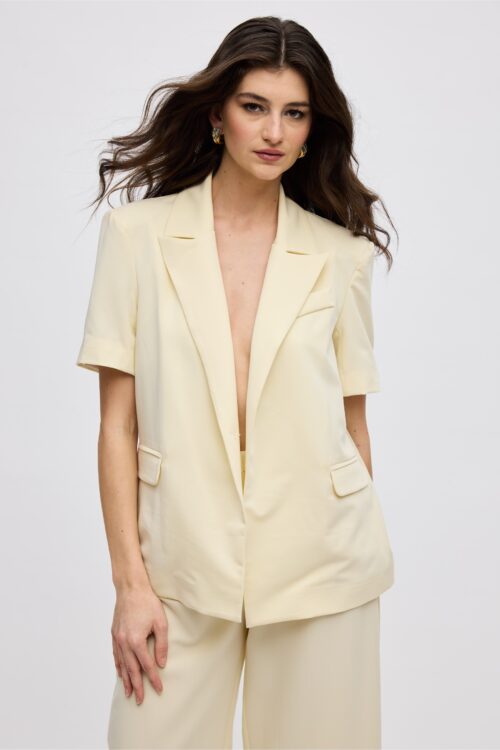 Ciel Concept Butter Yellow Blazer - Image 1