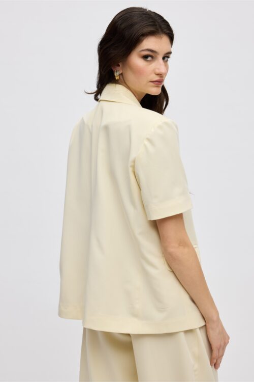Ciel Concept Butter Yellow Blazer - Image 2
