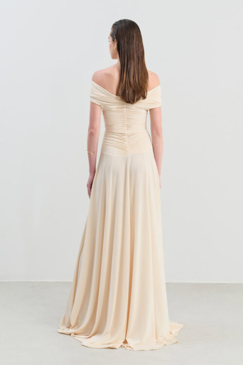 Nash Alessandra Light Beige Dress - Image 3