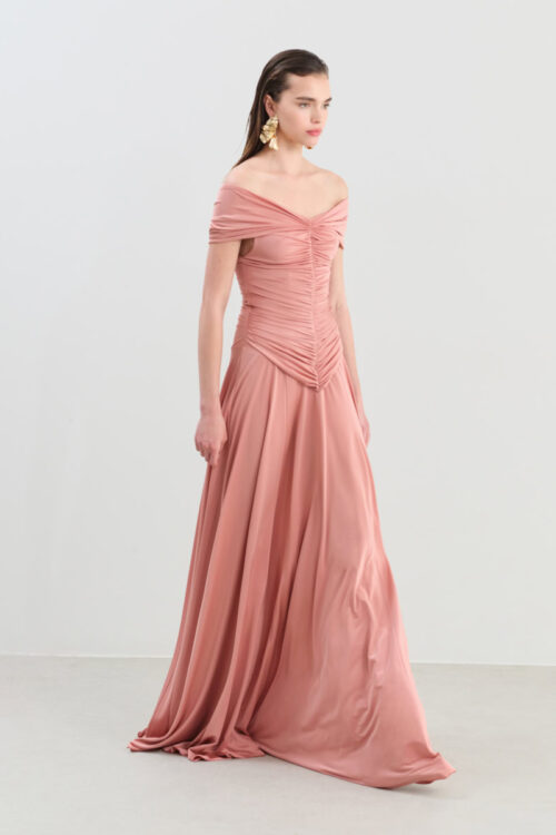 Nash Alessandra Nude Dress - Image 1